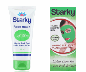 Starky skin brightening cucumber mask - 100 ml