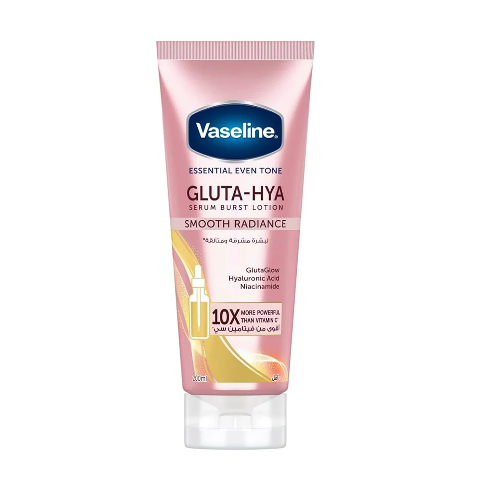 Vaseline Gluta-Hya Smooth Radiance Lotion Tube 200 ML