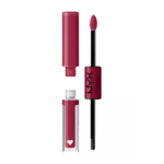 NYX Shine Loud Long-Lasting Liquid Lipstick with Clear Lip Gloss 16world shaper
