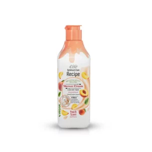 EVA RECIPE SHOWER CREAM Peach Scent 370ML