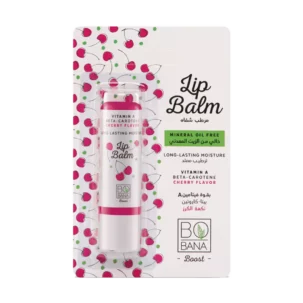Bobana Lip Balm With Vitamin A Cherry Flavor