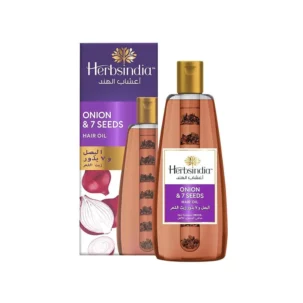 HerbsIndia Hair Oil with onion and 7 Seeds 180ml