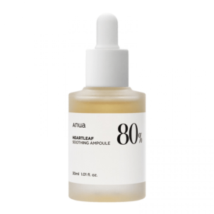 ANUA Heartleaf80+ panthenol Soothing Ampoule 30ml