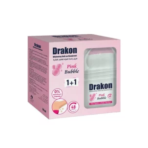 Drakon Whitening Roll on Pink Bubble 50ml 1+1