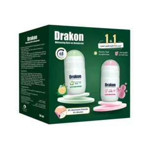 Drakon whitening Roll on Pink Bubble + Passion Peak