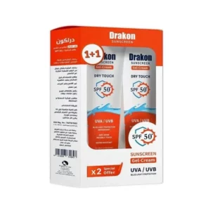 Drakon Sunscreen Gel-Cream SPF 50 1+1
