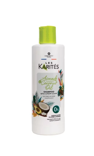 Les Karites Avocado and Coconut Oil Shampoo 400 ml
