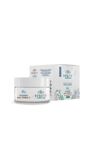 Infinity Naturals Rejuvenating Night Cream Collagen and Vitamin A 50grams
