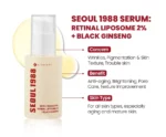 Seoul 1988 Serum Retinal Liposome 2% + Black Ginseng 30ml