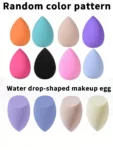 Shein 13pcs Blue Makeup Brushes Set + 2 Sponge