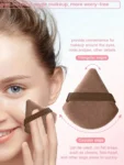 Shein 13pcs brown Makeup Brushes + Puff And Sponge