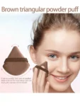 Shein 13pcs brown Makeup Brushes + Puff And Sponge