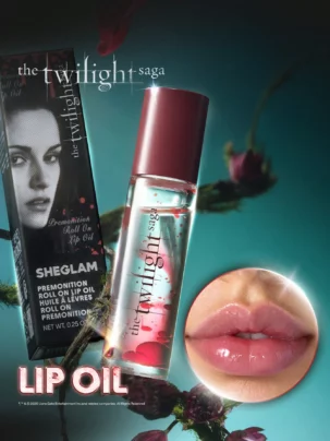 The Twilight Saga X Sheglam premonition rollon lip oil 7.3g