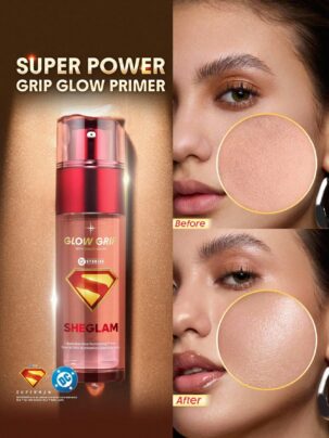 Sheglam Super Man glow grip with niacinamide primer 45ml