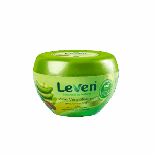 leven Hair Cream with Aloe Vera and Olive Oil Almond Oil 150 ml