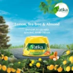 Vatika Naturals Anti-Dandruff Styling Hair Cream 125g