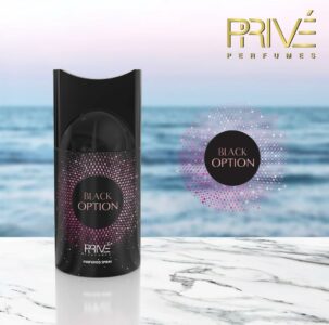 PRIVE Spray 250ML Black Option Pour Femme