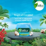 Vatika Naturals Volume and Thickness Styling Hair Cream 125g