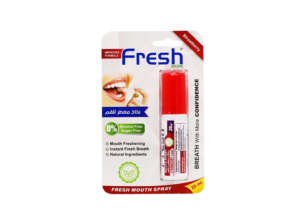 Fresh Mouth Spray Strawberry Flavor 20 Ml