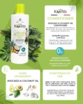 Les Karites Avocado and Coconut Oil Conditioner 400 ml
