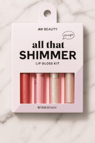 H.M all that shimmer lip gloss kit