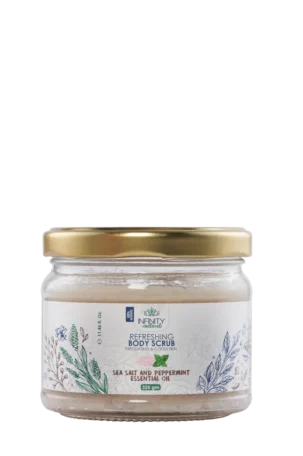 Infinity Body Scrub with Sea Salt and Peppermint 325gm