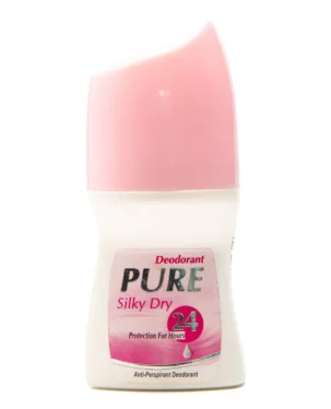 Pure Deodorant Roll on 50ml Silky Dry