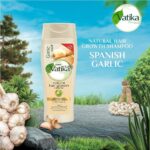 Vatika Garlic Shampoo for Natural Hair Growth 180ml