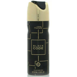 Deomania Black Code Body Spray 200ml
