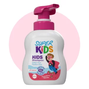 Superkids Kids Shampoo strawberry Milkshake Fragrance 300ml