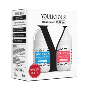 Youlicious Deodorant Roll on 50ml (naughty fruity+Natural touch)