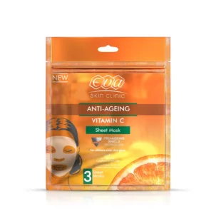 Eva Skin Clinic Vitamin C Sheet Mask 3 Sheet Masks