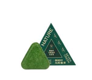 Nature Seven Green Hair Soap with 12 Natural Extracts