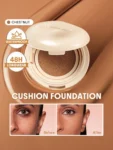 Sheglam Lock And Go Long Lasting Cushion Foundation +SHEGLAM Glass Lock Air Gloss +Sheglam All-In-One 24k Multi-Effect Mascara