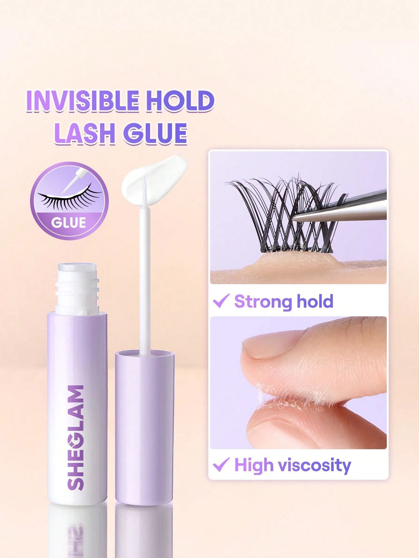 SHEGLAM Longwear Invisible Hold Lash Glue SHEGLAM Longwear Invisible Hold Lash Glue
