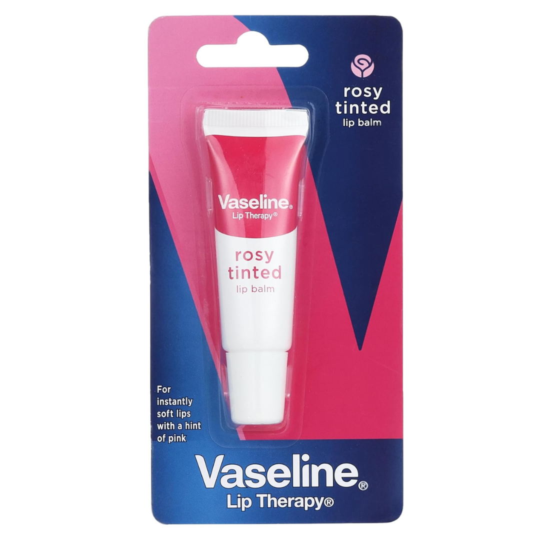 Vaseline Lip Therapy Lip Balm Tube Rosy Tinted 10g Vaseline Lip Therapy Lip Balm Tube Rosy Tinted 10g