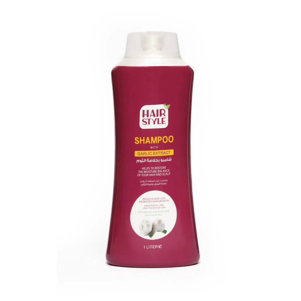 Hair Style Shampoo With Garlic Extract 1L Hair Style Shampoo With Garlic Extract 1L
