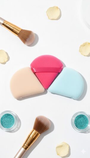 Sweet Beauty Triangle Makeup Puff 3 Pcs
