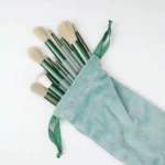 Shein 13piece mint green makeup brush set