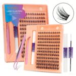 Shein azenlo lash clusters Diy AT Home Within 5MIN