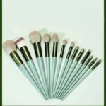 Shein 13piece mint green makeup brush set