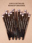 Shein Maange Makeup Brush Set 18 Pcs With Bag