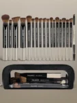 Shein Maange Makeup Brush Set 18 Pcs With Bag Black