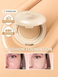 Sheglam Lock And Go Long Lasting Cushion Foundation +SHEGLAM Glass Lock Air Gloss +Sheglam All-In-One 24k Multi-Effect Mascara