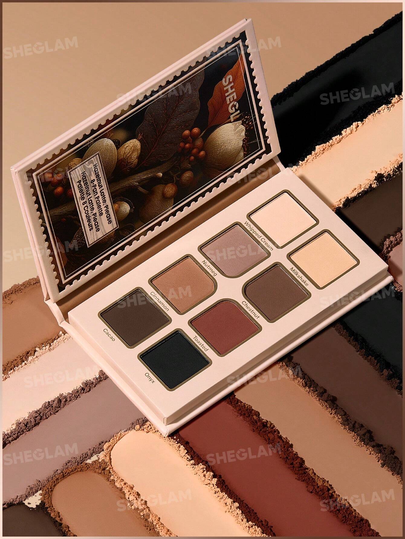 sheglam hazelnut late please 8 pan palette sheglam hazelnut late please 8 pan palette