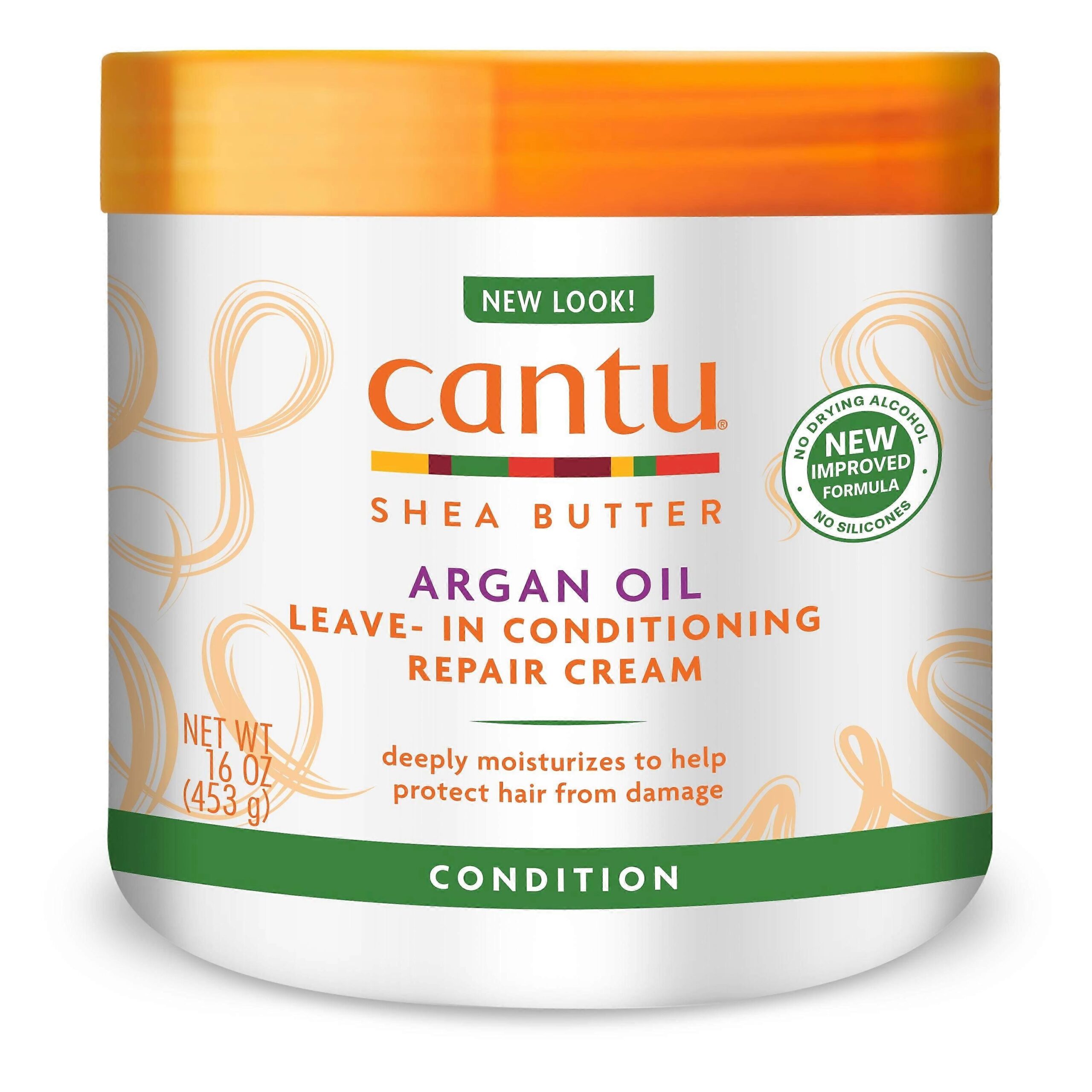 Cantu Argan Oil Leave in Conditioning Repair Cream 453g Cantu Argan Oil Leave in Conditioning Repair Cream 453g