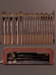 Shein Maange Makeup Brush Set 18 Pcs With Bag