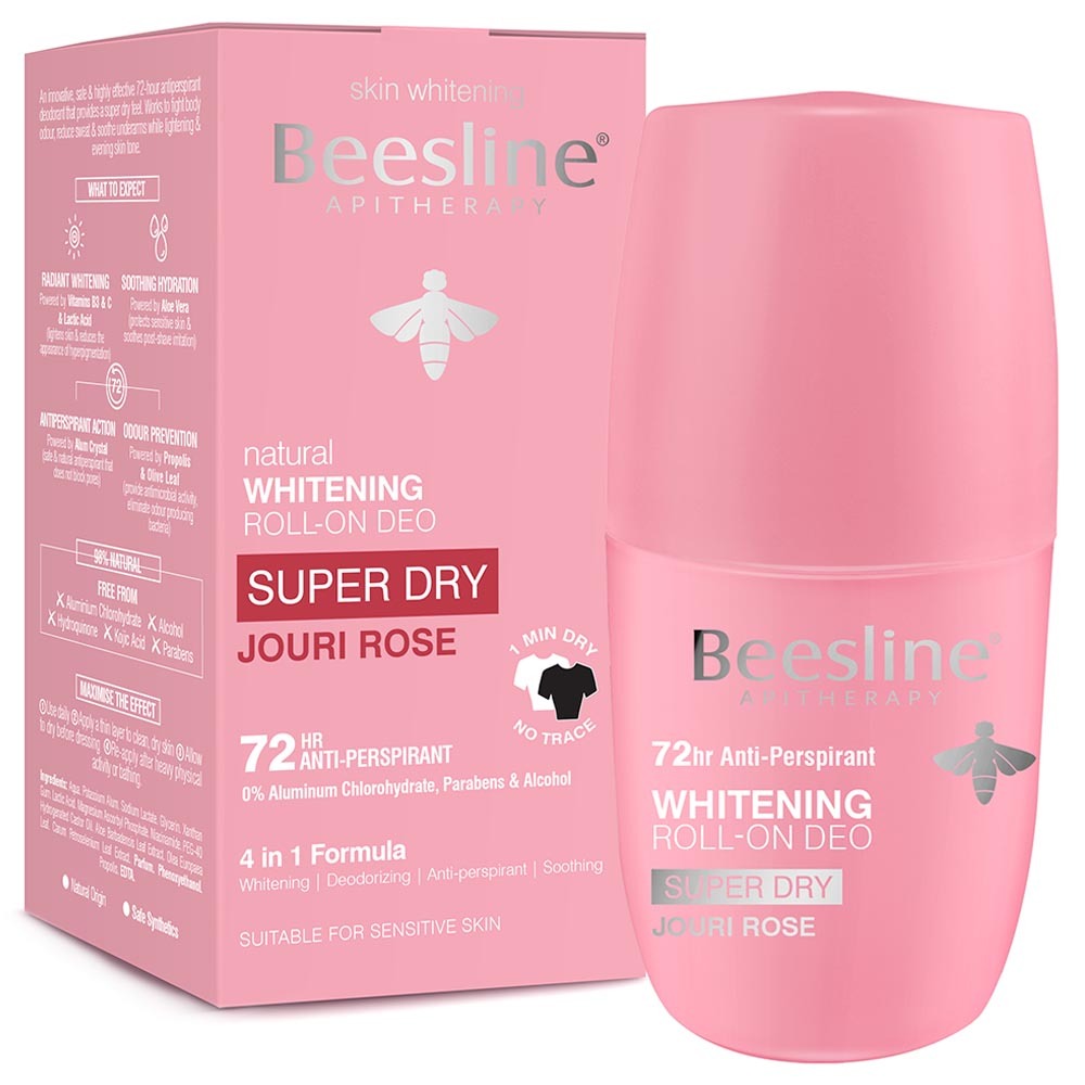 Beesline Deodorant Whitening Roll-Jouri Rose 50ml Beesline Deodorant Whitening Roll-Jouri Rose 50ml