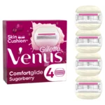 Venus Comfortglide Sugar Berry Blade 4pcs