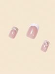 Shein 24pcs Square Shape False Nails